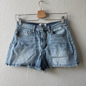 PINK Victoria's Secret Light Blue Jean Shorts